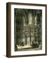 Chartres Cathedral France 1851-null-Framed Giclee Print