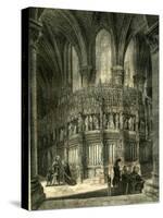 Chartres Cathedral France 1851-null-Stretched Canvas