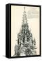 Chartres Cathedral Tower-null-Framed Stretched Canvas