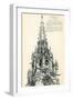 Chartres Cathedral Tower-null-Framed Art Print