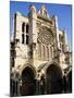 Chartres Cathedral, Unesco World Heritage Site, Chartres, Centre, France-Peter Scholey-Mounted Photographic Print