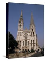 Chartres Cathedral, Unesco World Heritage Site, Chartres, Eure-Et-Loir, Centre, France-Michael Short-Stretched Canvas