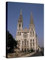 Chartres Cathedral, Unesco World Heritage Site, Chartres, Eure-Et-Loir, Centre, France-Michael Short-Stretched Canvas