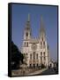 Chartres Cathedral, Unesco World Heritage Site, Chartres, Eure-Et-Loir, Centre, France-Michael Short-Framed Stretched Canvas