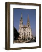 Chartres Cathedral, Unesco World Heritage Site, Chartres, Eure-Et-Loir, Centre, France-Michael Short-Framed Photographic Print
