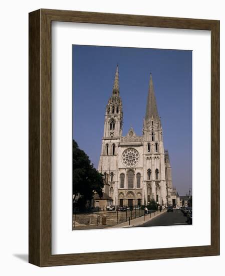 Chartres Cathedral, Unesco World Heritage Site, Chartres, Eure-Et-Loir, Centre, France-Michael Short-Framed Photographic Print