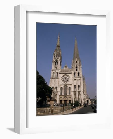 Chartres Cathedral, Unesco World Heritage Site, Chartres, Eure-Et-Loir, Centre, France-Michael Short-Framed Photographic Print