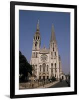 Chartres Cathedral, Unesco World Heritage Site, Chartres, Eure-Et-Loir, Centre, France-Michael Short-Framed Photographic Print