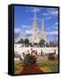 Chartres Cathedral, Unesco World Heritage Site, Chartres, Eure-Et-Loir, France-Charles Bowman-Framed Stretched Canvas