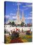 Chartres Cathedral, Unesco World Heritage Site, Chartres, Eure-Et-Loir, France-Charles Bowman-Stretched Canvas