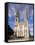 Chartres Cathedral, Unesco World Heritage Site, Chartres, Eure-Et-Loir, France-Charles Bowman-Framed Stretched Canvas