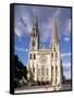 Chartres Cathedral, Unesco World Heritage Site, Chartres, Eure-Et-Loir, France-Charles Bowman-Framed Stretched Canvas