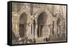 Chartres Cathedral-null-Framed Stretched Canvas