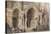 Chartres Cathedral-null-Stretched Canvas