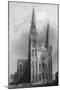 Chartres Cathedral-R Garland-Mounted Photographic Print