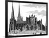 Chartres Cathedral-null-Framed Photographic Print