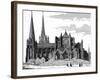 Chartres Cathedral-null-Framed Photographic Print