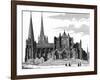 Chartres Cathedral-null-Framed Photographic Print