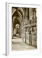 Chartres Cathedral-null-Framed Art Print