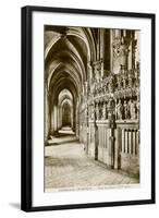 Chartres Cathedral-null-Framed Art Print