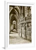 Chartres Cathedral-null-Framed Art Print