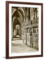 Chartres Cathedral-null-Framed Art Print