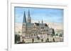 Chartres Cathedral-null-Framed Art Print