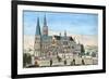 Chartres Cathedral-null-Framed Art Print