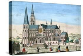 Chartres Cathedral-null-Stretched Canvas