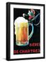 Chartres, France - Beers of Chartres Promotional Poster-Lantern Press-Framed Art Print