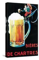 Chartres, France - Beers of Chartres Promotional Poster-Lantern Press-Stretched Canvas