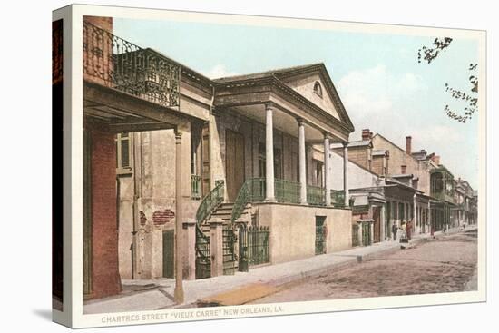 Chartres Street, Vieux Carre, New Orleans, Louisiana-null-Stretched Canvas