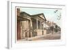 Chartres Street, Vieux Carre, New Orleans, Louisiana-null-Framed Art Print