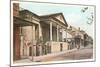 Chartres Street, Vieux Carre, New Orleans, Louisiana-null-Mounted Art Print