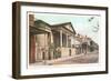 Chartres Street, Vieux Carre, New Orleans, Louisiana-null-Framed Art Print