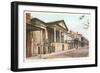 Chartres Street, Vieux Carre, New Orleans, Louisiana-null-Framed Art Print
