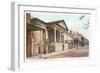 Chartres Street, Vieux Carre, New Orleans, Louisiana-null-Framed Art Print