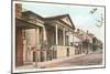 Chartres Street, Vieux Carre, New Orleans, Louisiana-null-Mounted Art Print