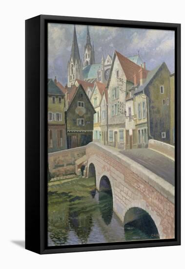 Chartres-Osmund Caine-Framed Stretched Canvas