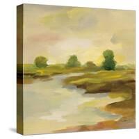 Chartreuse Fields I-Silvia Vassileva-Stretched Canvas