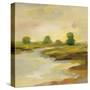 Chartreuse Fields I-Silvia Vassileva-Stretched Canvas