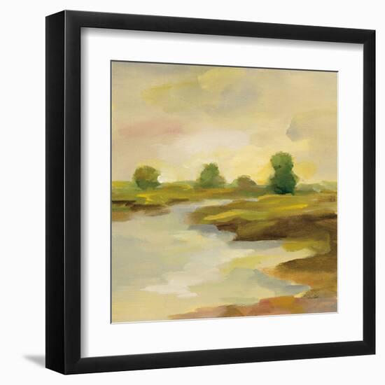 Chartreuse Fields I-Silvia Vassileva-Framed Art Print