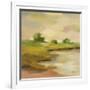 Chartreuse Fields II-Silvia Vassileva-Framed Art Print