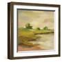 Chartreuse Fields II-Silvia Vassileva-Framed Art Print