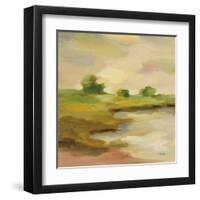 Chartreuse Fields II-Silvia Vassileva-Framed Art Print