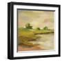 Chartreuse Fields II-Silvia Vassileva-Framed Art Print