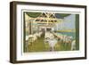 Chartreuse Room, Tavern on the Green, New York City-null-Framed Art Print