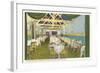 Chartreuse Room, Tavern on the Green, New York City-null-Framed Art Print