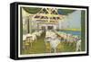 Chartreuse Room, Tavern on the Green, New York City-null-Framed Stretched Canvas