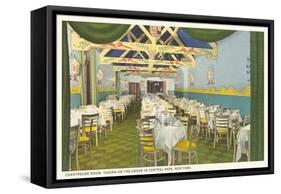 Chartreuse Room, Tavern on the Green, New York City-null-Framed Stretched Canvas